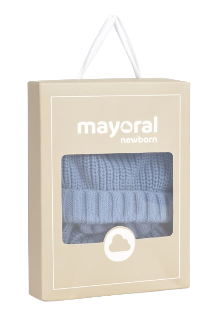 9929 -Newborn Hat and Mittens Set (Mayoral)