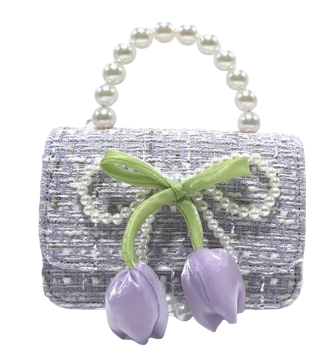 B1368 - Lily & Bow Tweed Purse