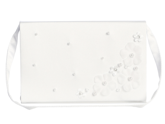 TTB30 - Communion Purse With 3 Flowers