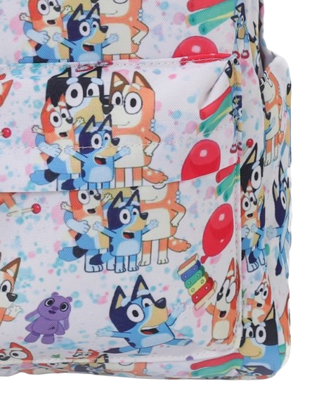 BA0054-M - Back To School Cartoon Dogs Print Balloon Backpack