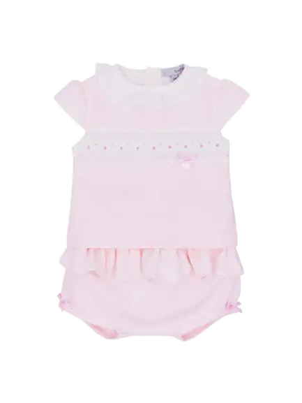 BB0705A - Smocked Pique Nani Jam Pant Set Cadiz Boutique, Inc.