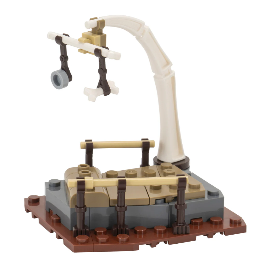 BLDR0072 - BLDR Adopt Me T-Rex & Neanderthal Crib Building Set