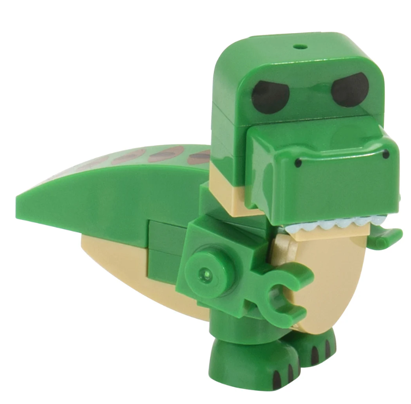 BLDR0072 - BLDR Adopt Me T-Rex & Neanderthal Crib Building Set