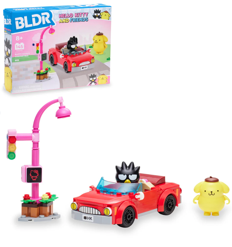BLDR0111 - BLDR Hello Kitty and Friends Badtz-maru’s Convertible Building Set