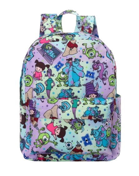 BA0083-M - Mochila acolchada versátil con diseño de dibujos animados