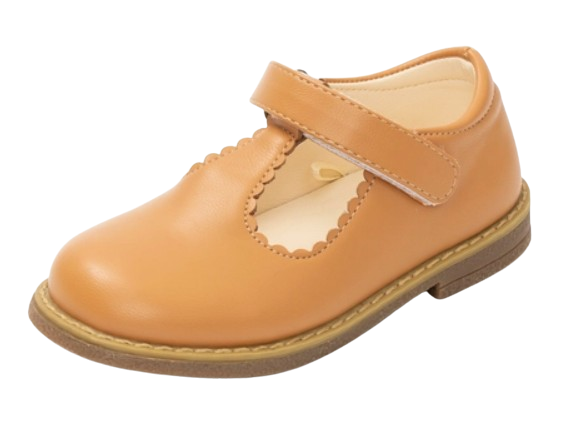 CBKF241C - Double Buckle Mary Jane Hard Sole Shoes