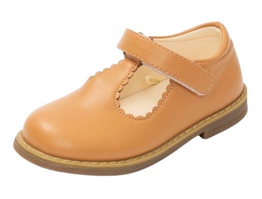 CBKF241C - Double Buckle Mary Jane Hard Sole Shoes