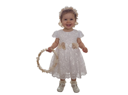 DDLL24 - Intricate Lace Dress