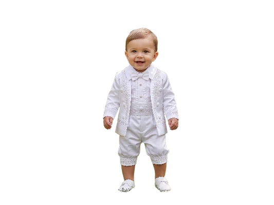 DLLBS - Elegant White Outfit