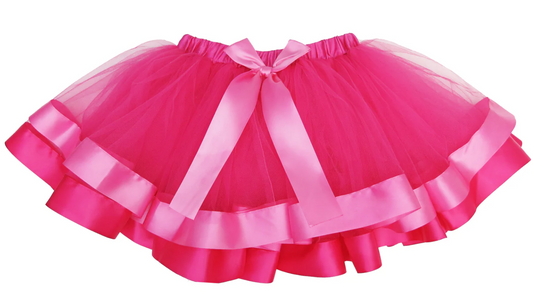 TT110HP - Hot Pink & Pink Wide Ribbon