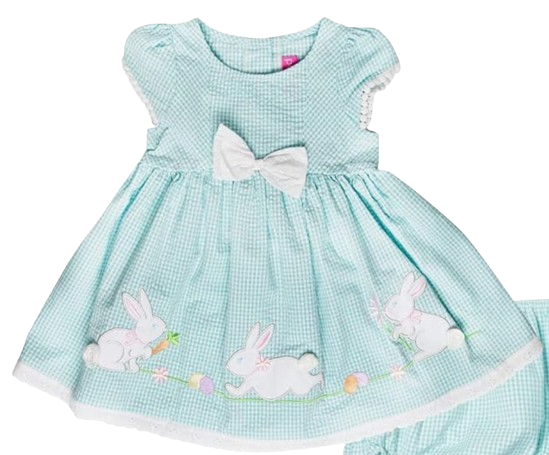 8263S6 - Turquoise Easter Dress