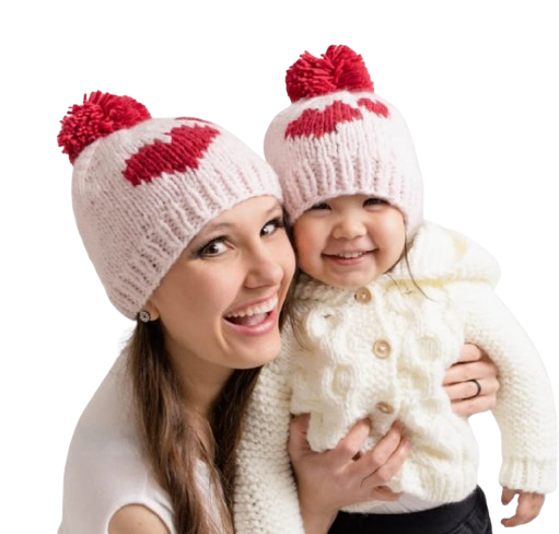 1058M - Sweetheart Knit Beanie Hat