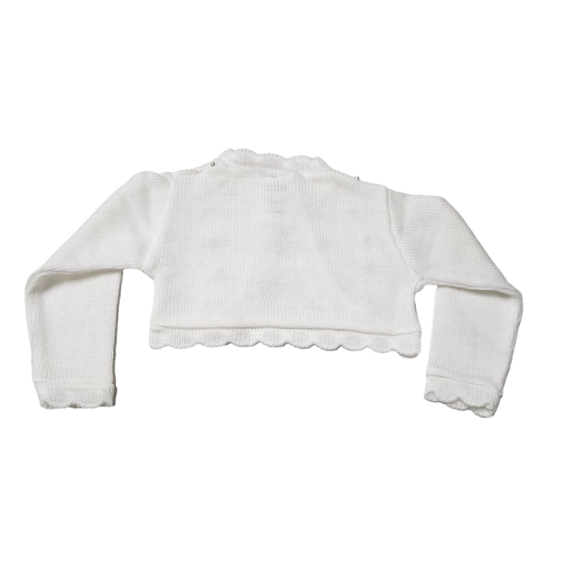 JJC12 -Pearl Knit Sweeter (White)