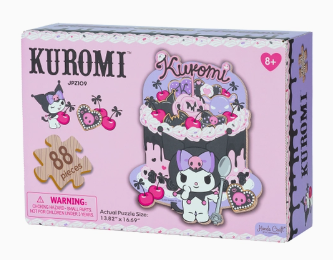 JPZ109 - Rompecabezas de Hello Kitty®: cerezas y galletas Kuromi