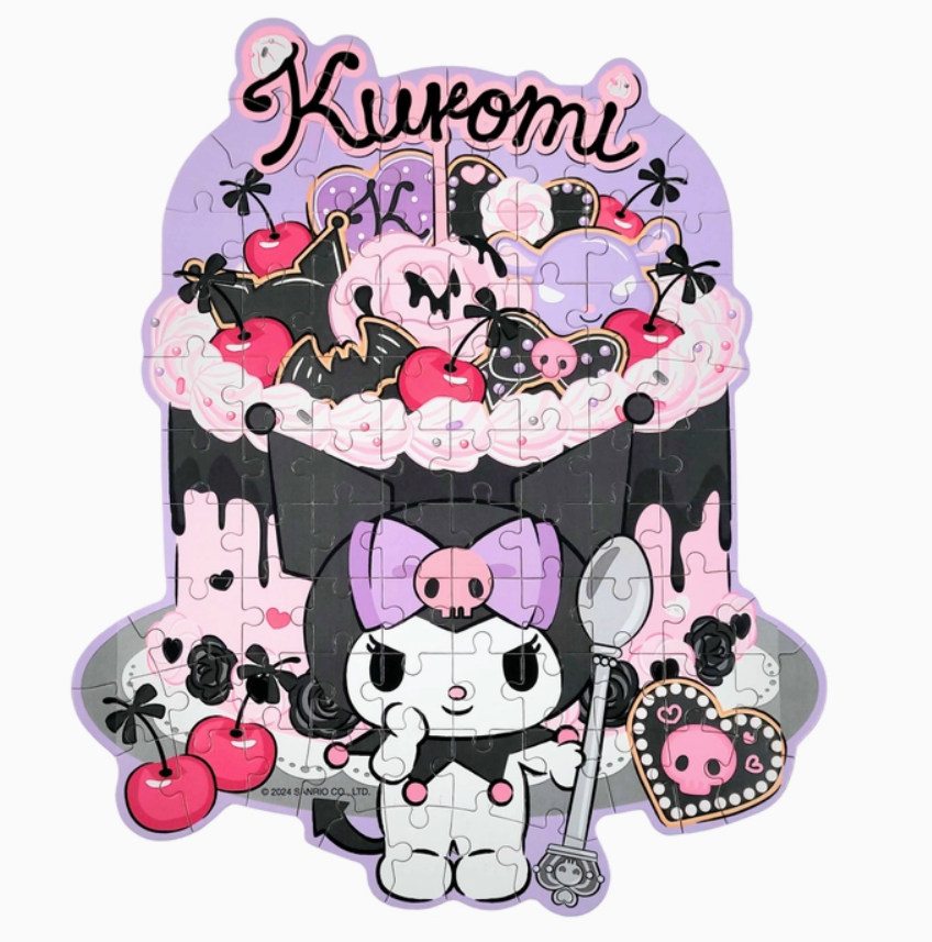 JPZ109 - Rompecabezas de Hello Kitty®: cerezas y galletas Kuromi