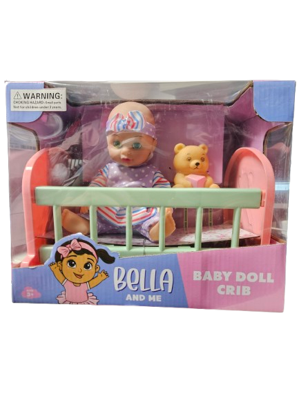 KK08005 - Bella And Me Baby Doll Crib