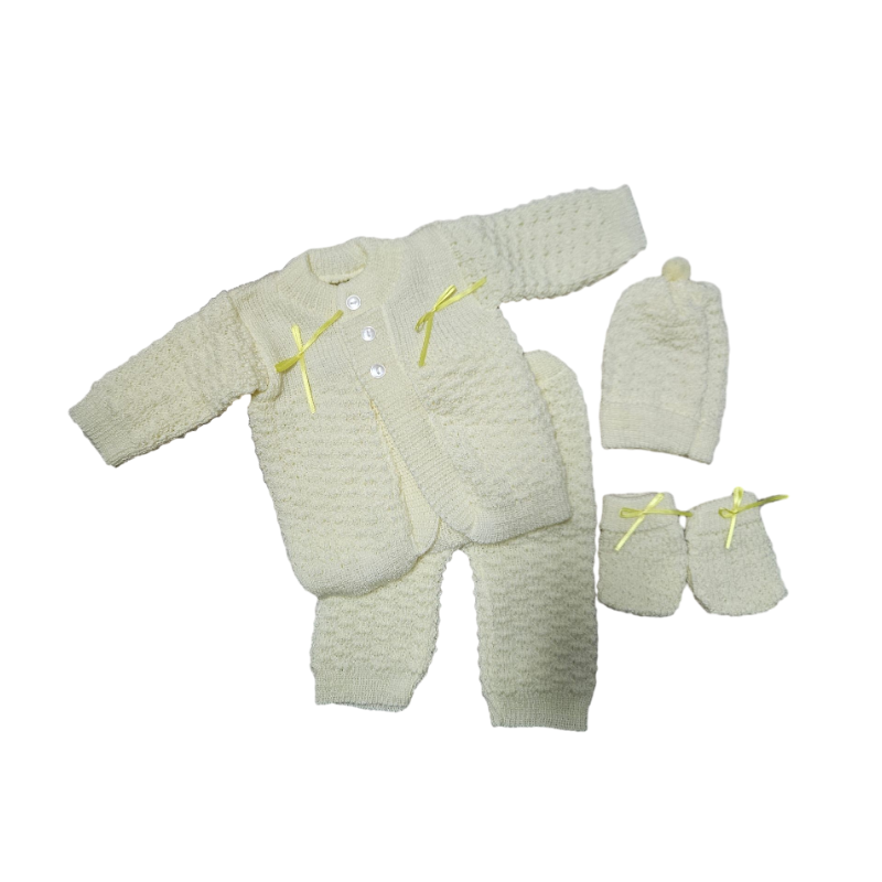 KNS25Y - Knit Set Yellow