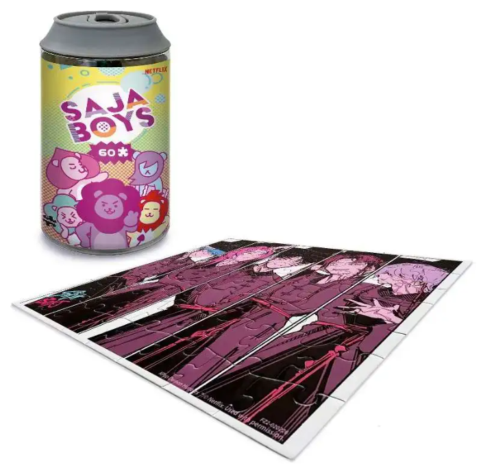 KPOP34 - KPop Demon Hunters Saja Boys Demon Puzzle [60 Pieces]