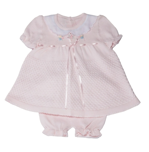 KR2382 - Baby Girl Knitted Set -Sky