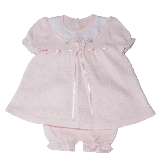 KR2382 - Baby Girl Knitted Set -Sky