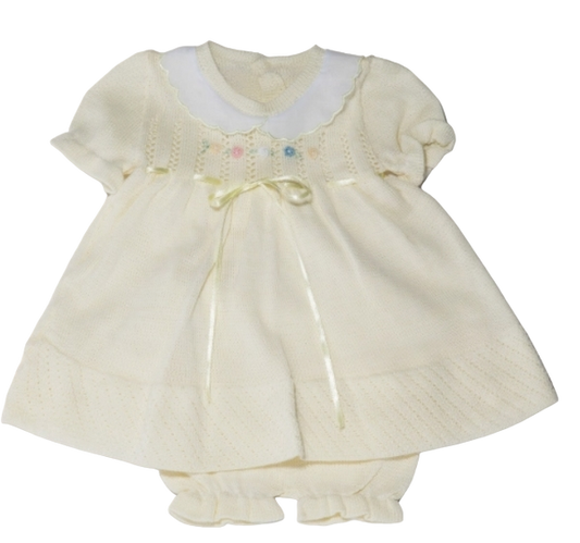 KR2506Y -Baby Girl Knitted Set - Dina Short