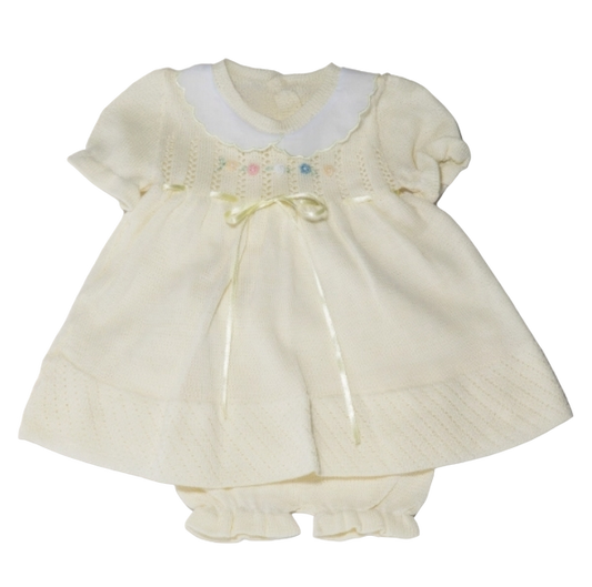KR2506 -Baby Girl Knitted Set - Dina Short