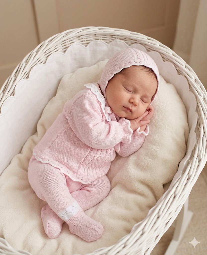 KR6184 - Newborn Take Me Home Set-Pinky Set