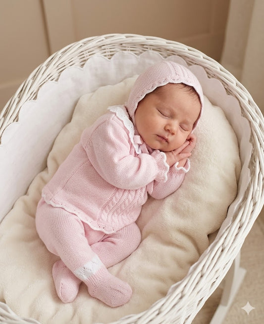 KR6184 - Newborn Take Me Home Set-Pinky Set