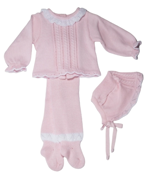 KR6184 - Newborn Take Me Home Set-Pinky SetB