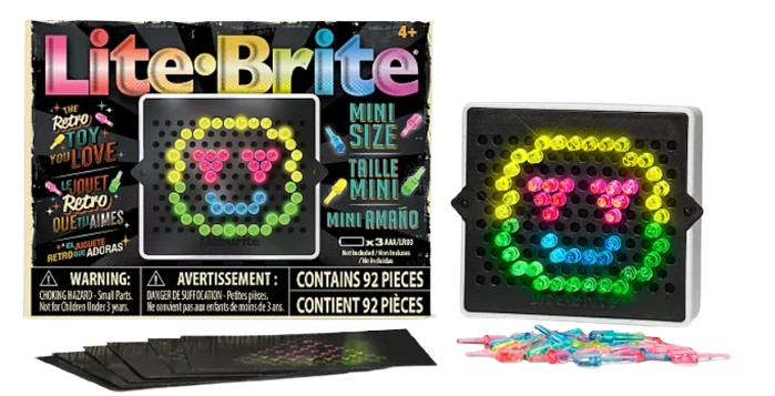 2435 - Lite-Brite Mini 92-pc. Interactive Art Set