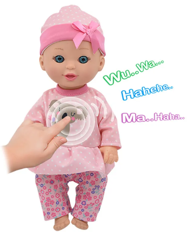 3245 - Little Darlings 9.5" Laugh & Cry Baby