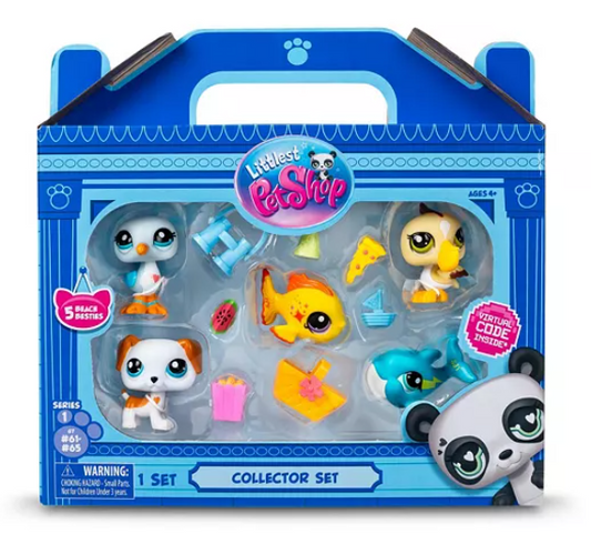 3487 - Littlest Pet Shop Beach Besties Collector Set