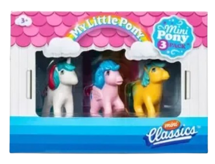 MLP3 - My Little Pony 3 pack – Mini Classics