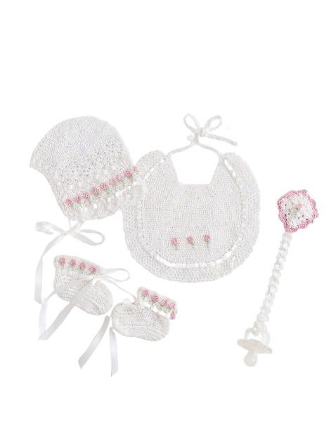 PT4PS - Pink Tulips 4-Piece Accessory Set