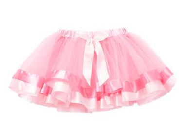 TT112MP - Multi Pink Tutu with Ribbon