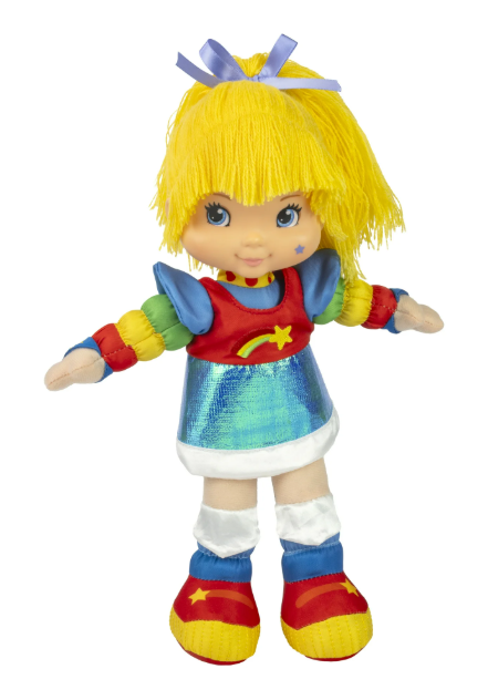77291 - Rainbow Brite 12" Threaded Hair Plush Doll, Children Ages 3+