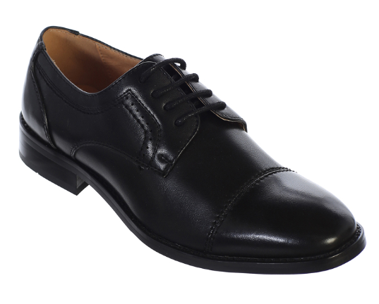 TTS130 - Boys Matte Leather Shoes