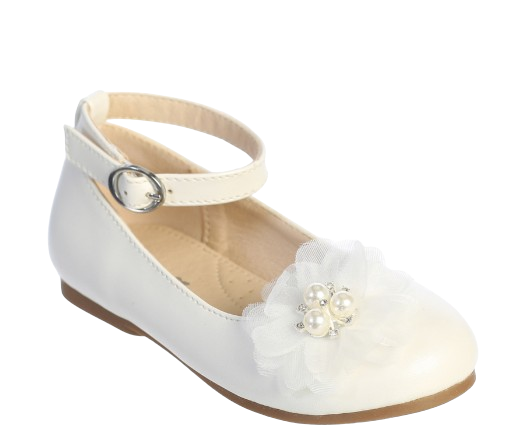 TTS164 - Matte Flats With Layered Mesh Flower.