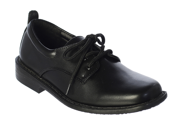 TTS171 - Boy's Matte Square Toe Shoes