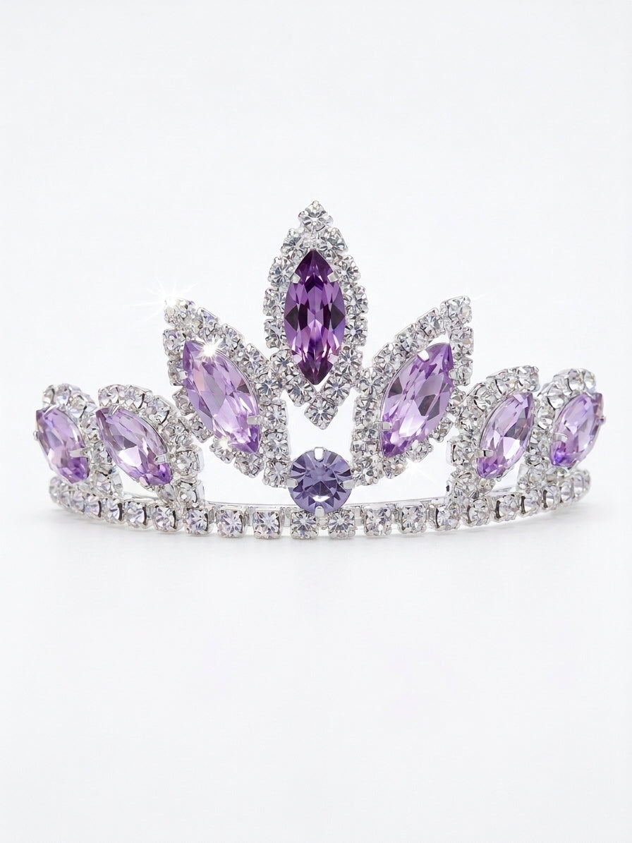 TIRA25PS - Tiara Purple Silver