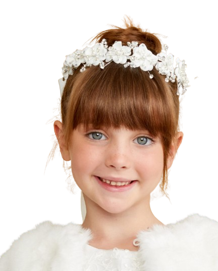 TT544W - Flower Crown White