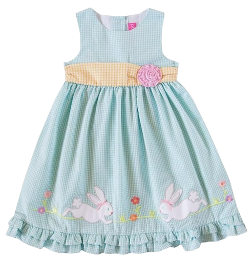 8464S5 - Turquoise Easter Dress