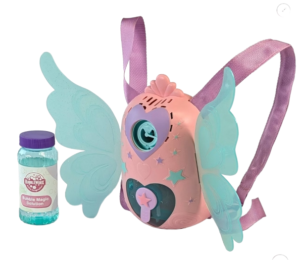 VCS33 - BubbleWorx Fairy Backpack Bubble Toy