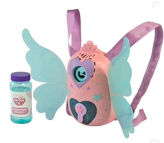 VCS33 - BubbleWorx Fairy Backpack Bubble Toy