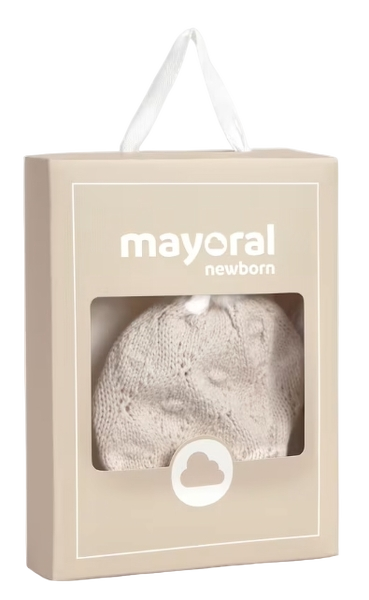 9121C - Newborn Knit Hat and Mittens Set (Mayoral)3