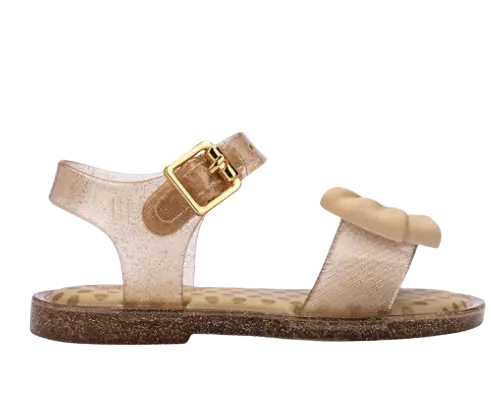 Mini Melissa - 33473G - Mar Sandal Princess Gold Cadiz Boutique, Inc.