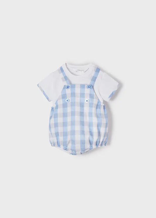 Mayoral 1679 - Vichy Dungaree Set Cadiz Boutique, Inc.