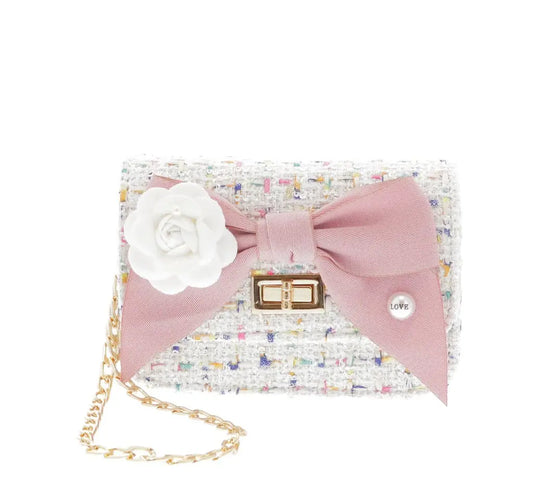 Mini Boucle Bow Front Cross Body Bag Cadiz Boutique