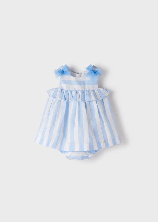 Mayoral 1865b - Striped Dress ECOFRIENDS Bluebell Cadiz Boutique, Inc.