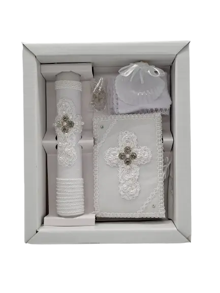 BC175 - Baptism Candle Set Cadiz Boutique, Inc.